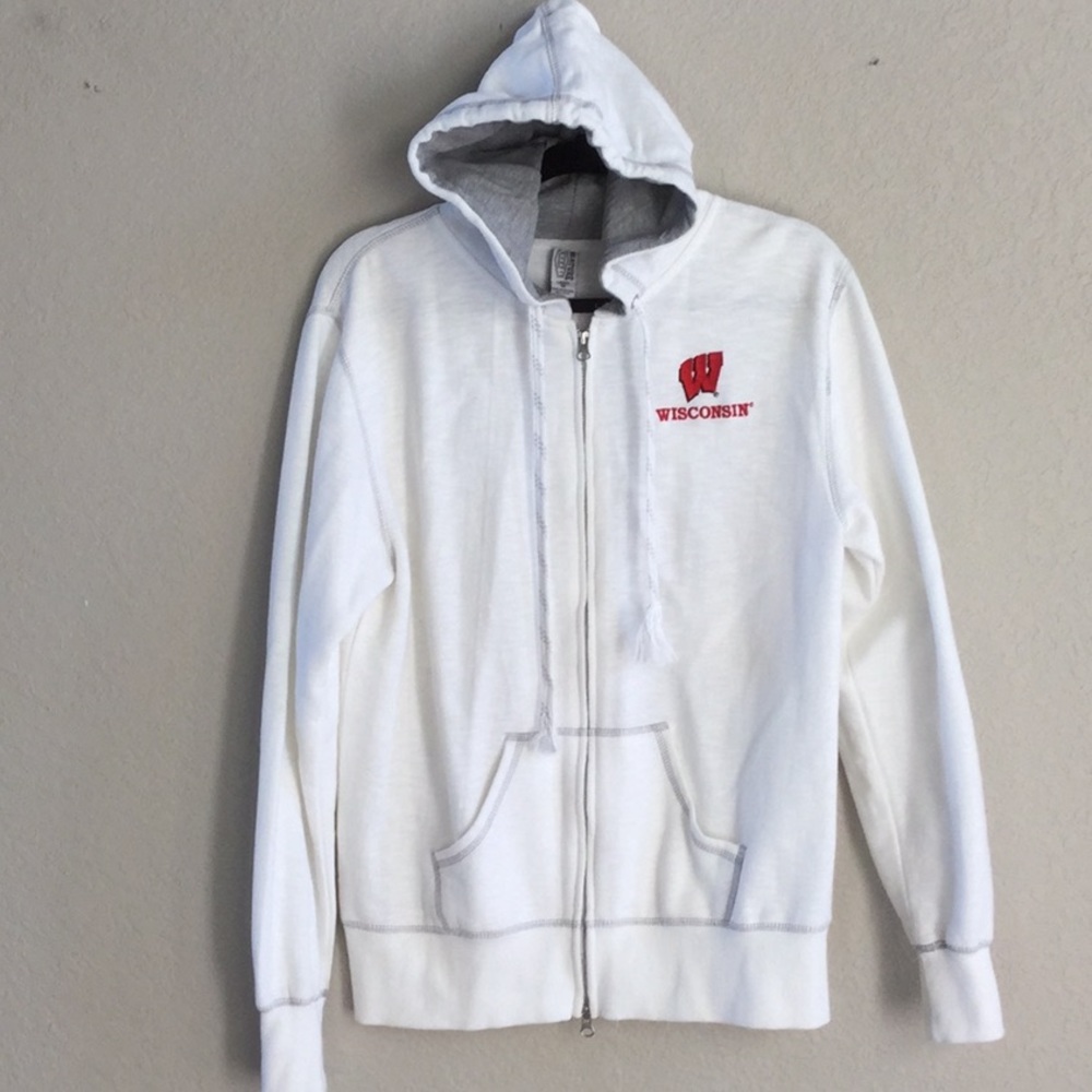 Wisconsin zip up hoodie!